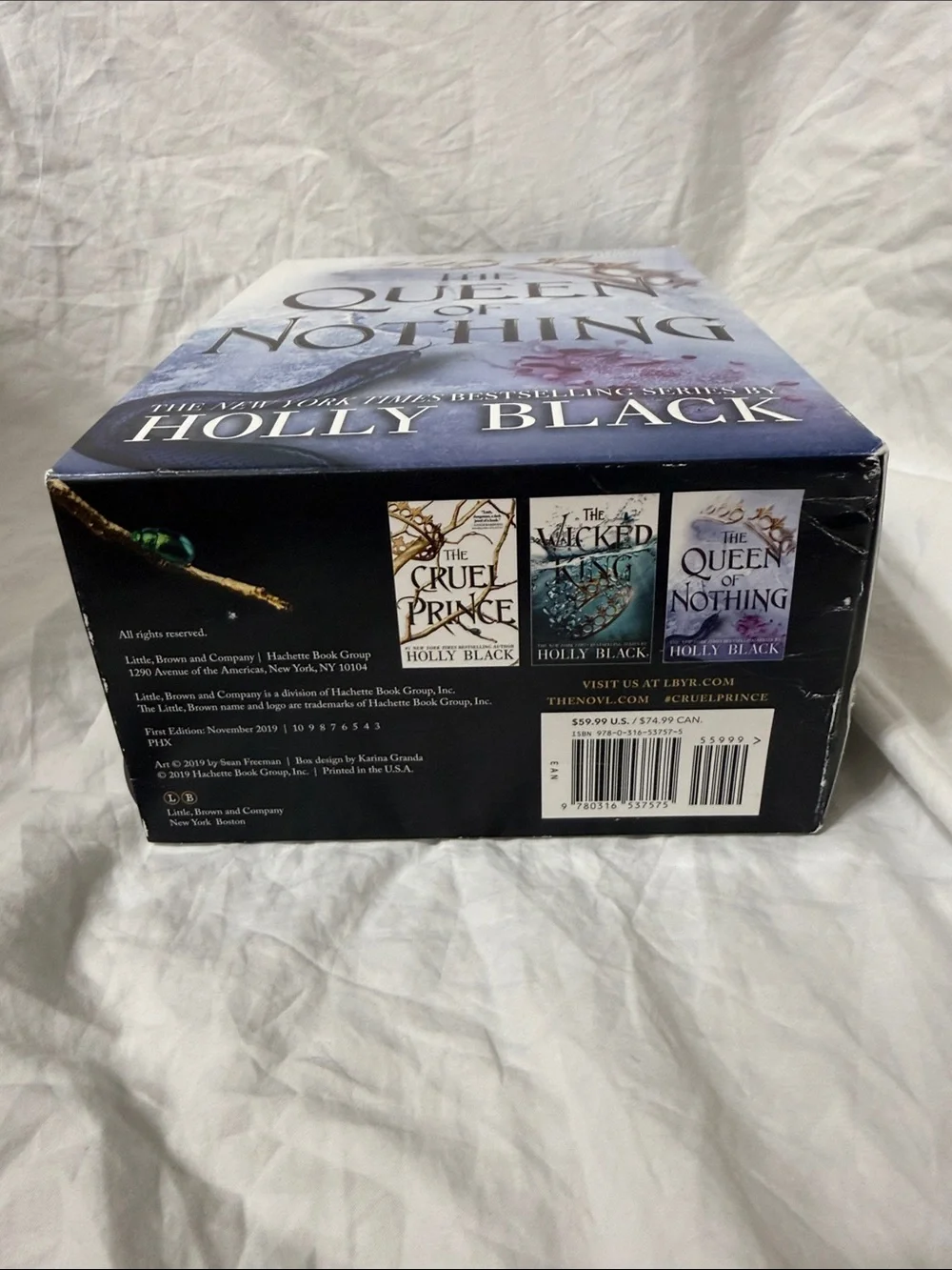 The Folk of the Air Trilogy: Cruel Prince, Wicked King, & Queen of Nothing